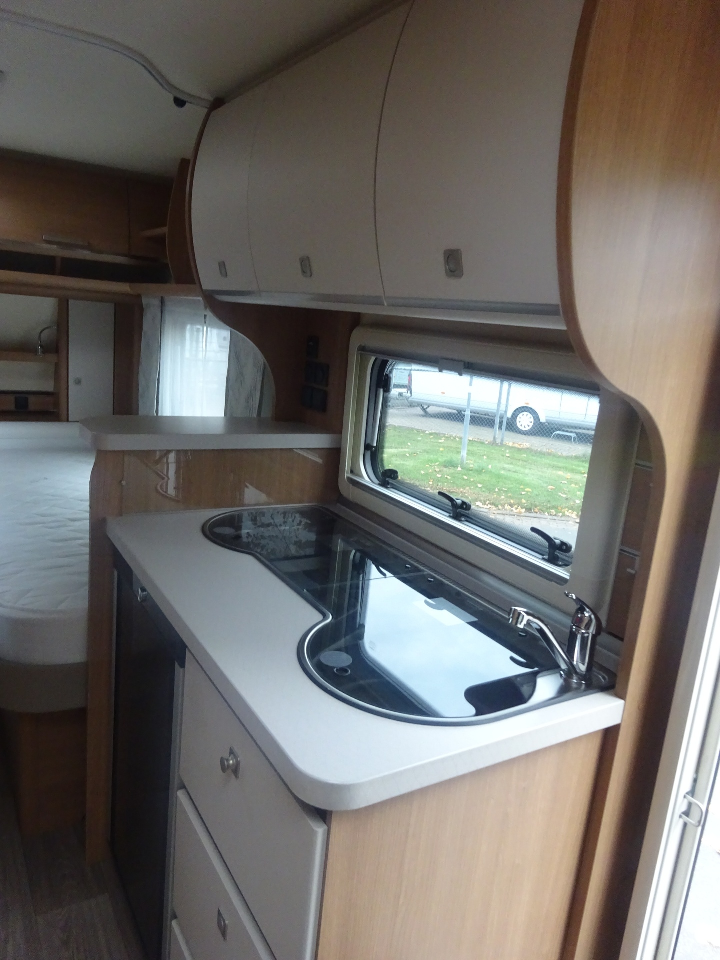 Fendt Saphir 465TG Enkele Bedden Vaste Luifel Mover