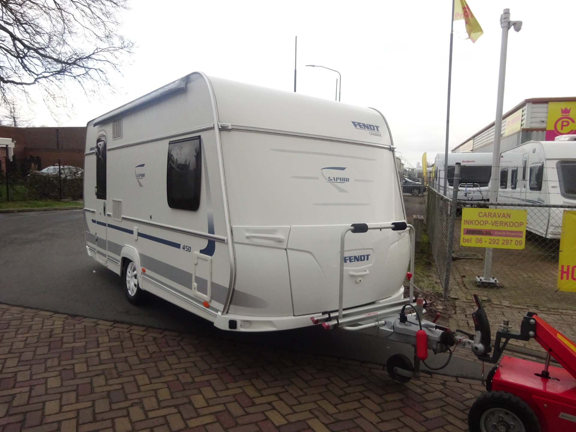 Fendt Saphir 450 Frans Bed+Treinzit