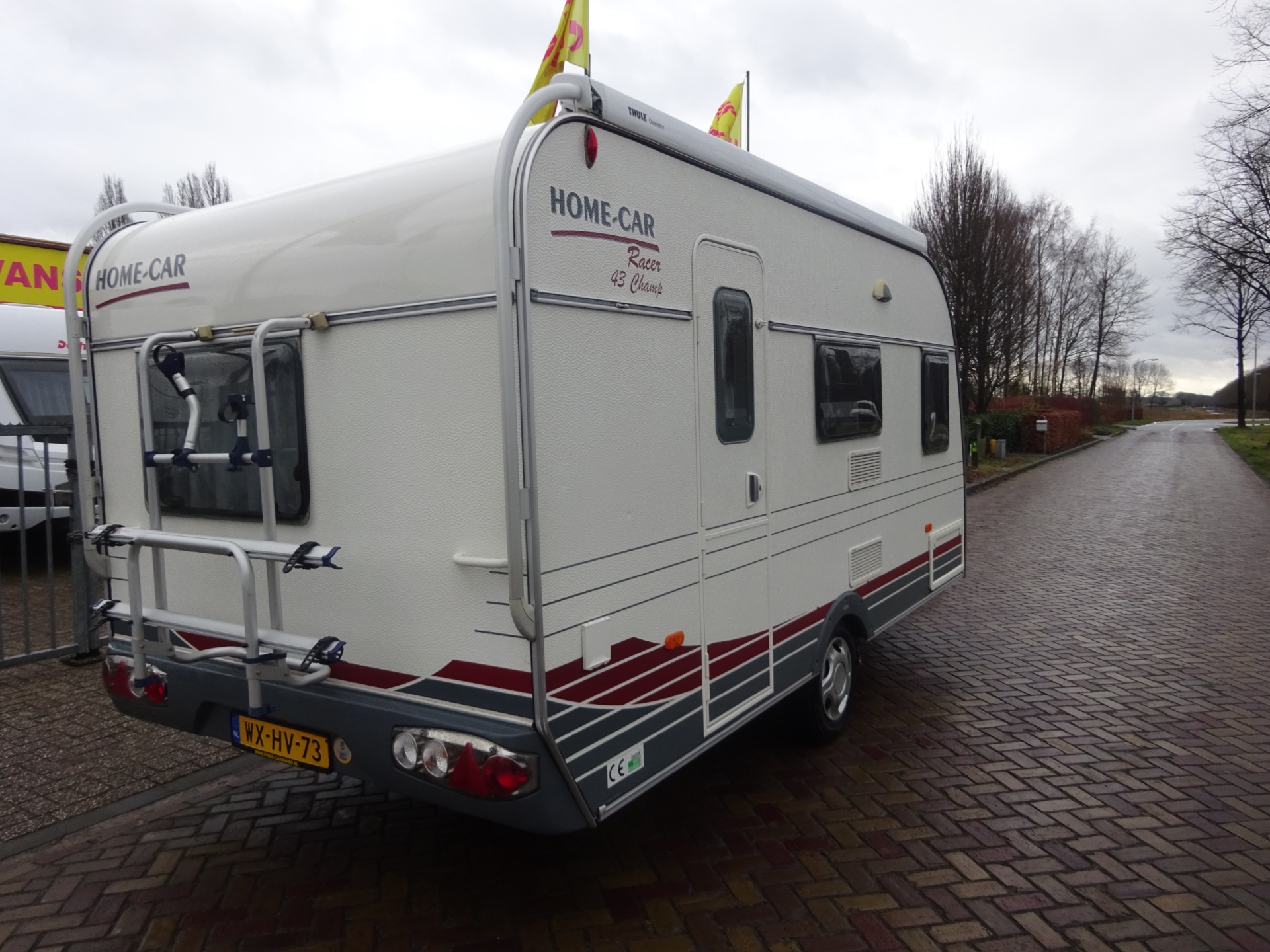 Home-car Racer 43 Met vaste Luifel en Mover