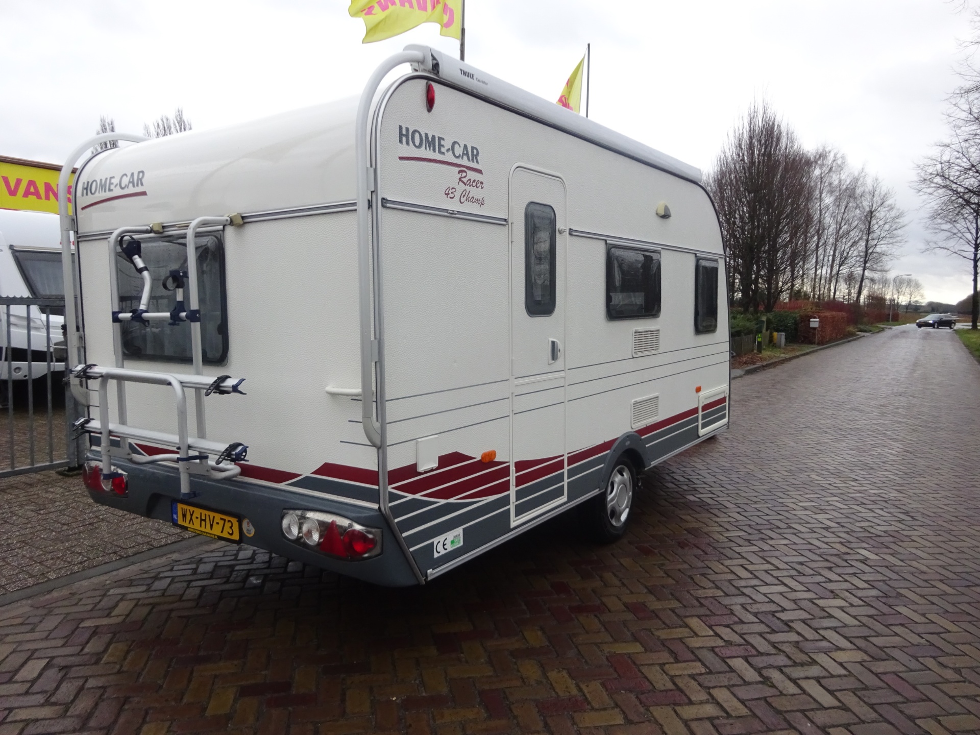 Home-car Racer 43 Met vaste Luifel en Mover