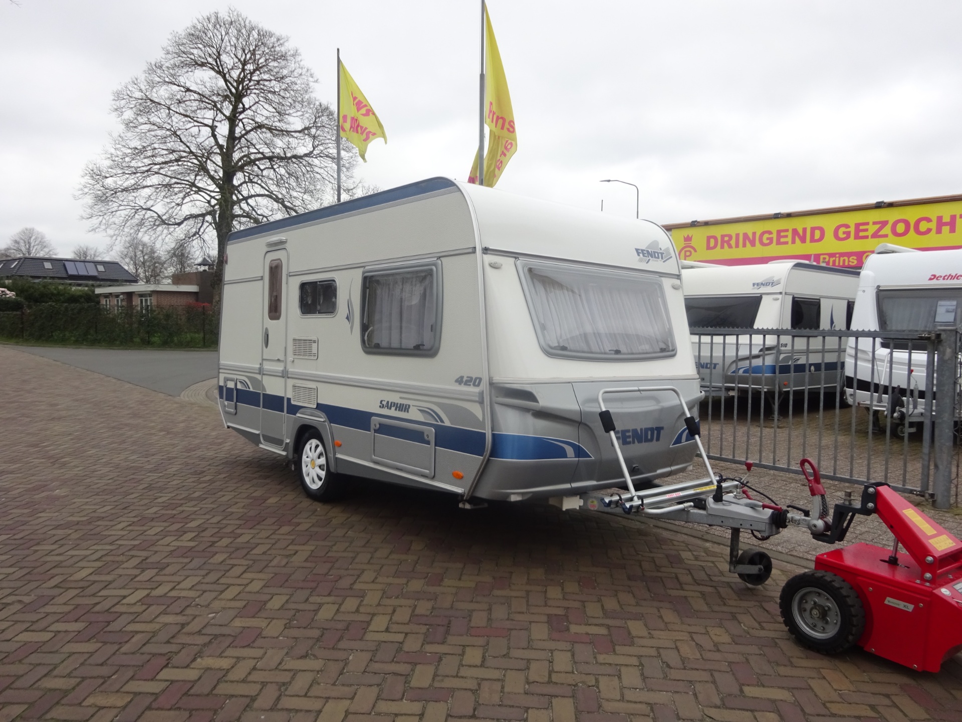 Fendt Saphir 420 Met vast Bed en Mover