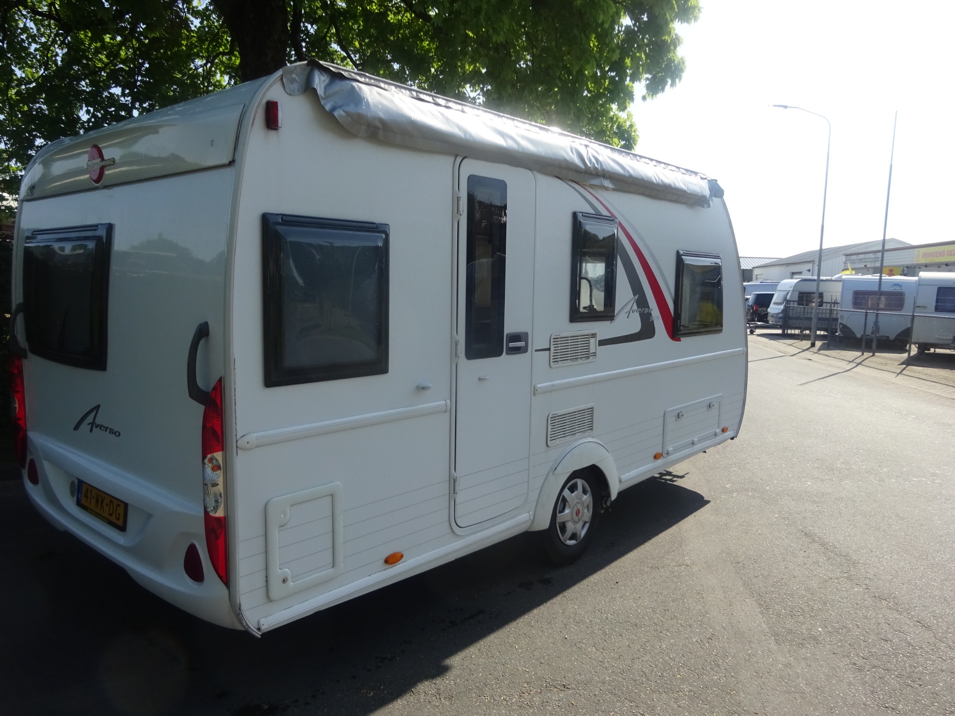 Burstner Averso 395TS met Mover