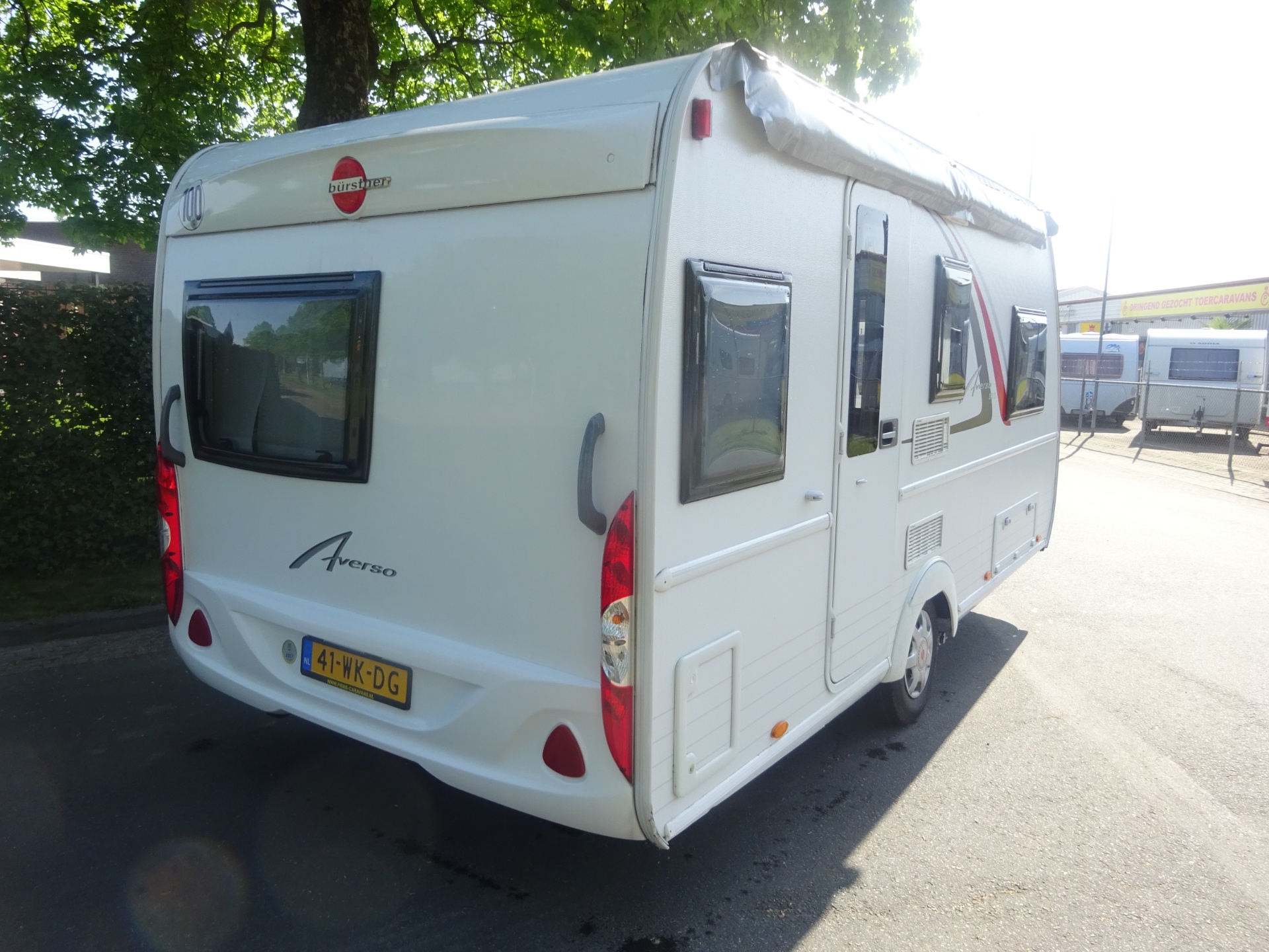 Burstner Averso 395TS met Mover